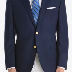 EUC Men’s Ralph Lauren 40R Navy Ultra Flex Classic Fit Sport Blazer